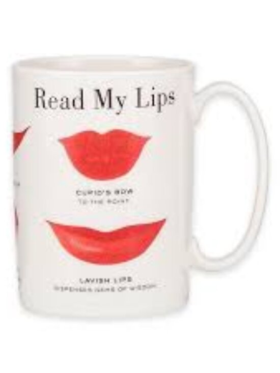 kate spade Other - Kate Spade Lip Print Mug Lipstick Whimsical Femme
